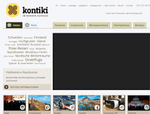 Tablet Screenshot of kontiki.ch